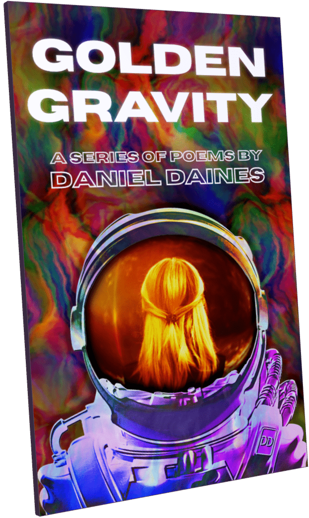 Golden Gravity Daniel Daines Poetry Book Tilt